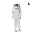 thumbnail image 4 of kurtrusly Universal Lightweight Protective Beekeeping Suit Durable And Essential Gear Ventilated Jacket For Beekeeper Easy To white L 1Set, 4 of 6