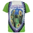 thumbnail image 2 of Grateful Dead Men's Sunflower Terrapin Tie Dye Short Sleeve T Shirt, 2 of 2
