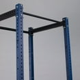 thumbnail image 3 of Titan Fitness X-3 Series 80" Navy Bolt-Down Power Rack, 36" Depth, Rackable 1650 LB Cage, 1.25" and 2" Pull Up bars, Standard J-Hooks, Weightlifting and Strength Training, 3 of 7