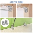 thumbnail image 5 of Small Brackets, 8PCS L Brackets, Small L Shaped Brackets, 20mm Right Angle Brackets with Screws, 5 of 5
