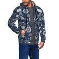 thumbnail image 2 of Honeii Sailing Cruises Nautical Print Hoodies for Men, Pullover & Full Zip, Breathable Zip up Hoodie, Sweatshirt-3X-Large, 2 of 5