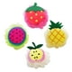 thumbnail image 5 of EeaseMX 4 esponjas de ducha grandes con forma de fruta de colores (piña, sandía, manzana y fresa), 5 of 7