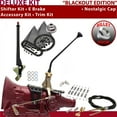 thumbnail image 1 of American Shifter  C4 Shifter Kit Black 12 in. E Brake Cable Clamp Clevis Trim Kit for F0607, 1 of 1