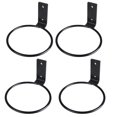 thumbnail image 1 of Mistaha 4Pcs Hanging Plant Stand Wall Bracket Metal Flower Pot Wall Mounted Holder Rings for, 1 of 8