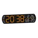 thumbnail image 5 of Reloj despertador digital, reloj de escritorio, práctico, electrónico, inteligente, multiusos. Amarillo, 5 of 9