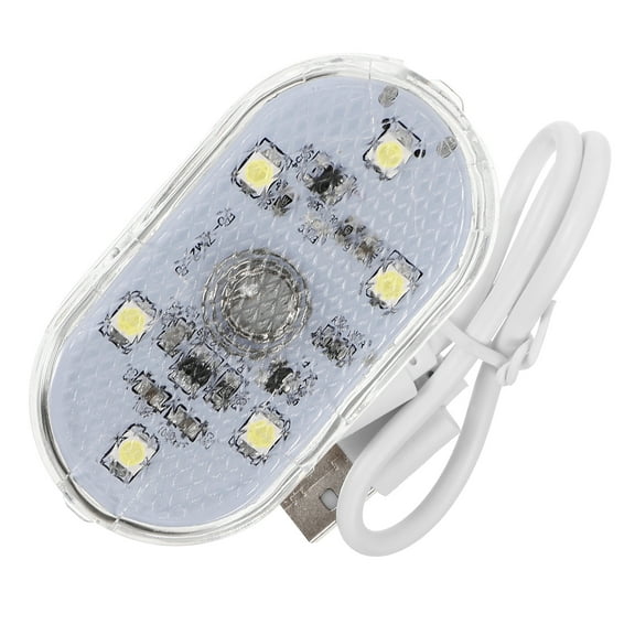 Car Interior USB Lights Lighting Luces Ambientales Para Carro LED Abs Aluminum Plate