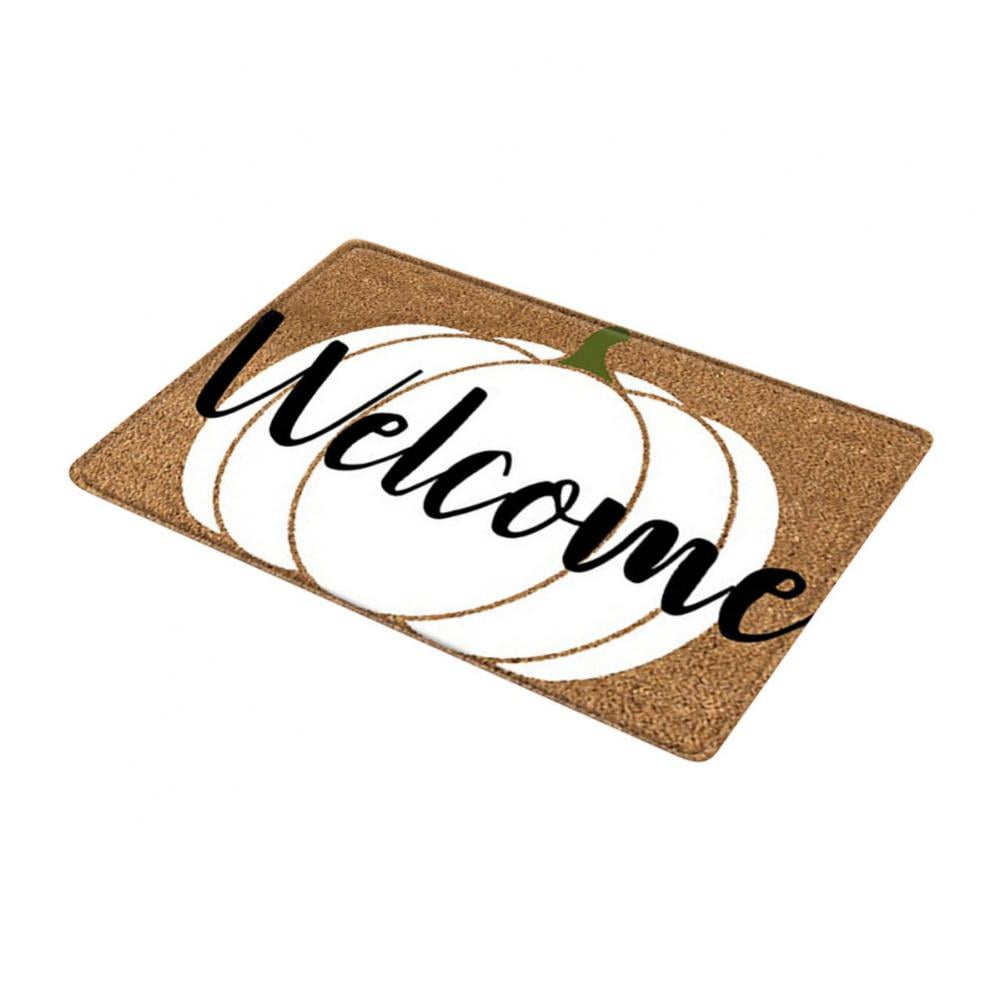 Apocaly Fall Door Mat Outdoor, Give Thanks Fall Mat Decoration