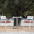 thumbnail image 3 of Set of 2 Outdoor Seat Cushions with Ties, Waterproof Dining Chair Pads for Patio, Garden and Indoor Outdoor Seating(,50x47x4cm), 3 of 3