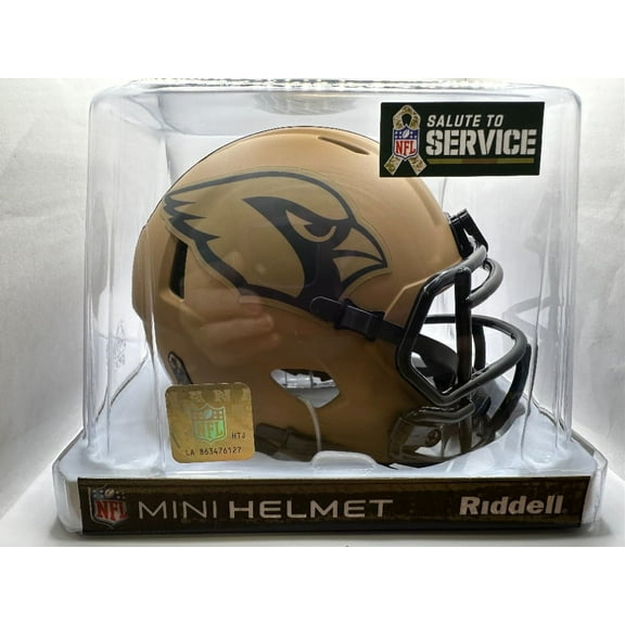 Arizona Cardinals 2023 NFL Salute to Service Riddell Speed Mini Helmet