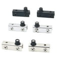 thumbnail image 4 of Bgsha 2PCS Glass Clip Glass Cabinet Door Hinge Hinge Showcase Door Accessories, 4 of 8