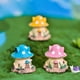 thumbnail image 2 of Bearachild Mushroom House Artificial Mini Atractivo Jardín Decoración Micro-Paisaje Hada Miniatura Casas Dormitorio Carnosidad Patio Decoración Azul Bearachild HA074839-04, 2 of 6