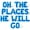 Blue, variant on Letter Balloons - OH THE PLACES HE WILL GO 16" Inch Alphabet Letters Foil Mylar Balloon Baby Shower Party Banner (Gold)