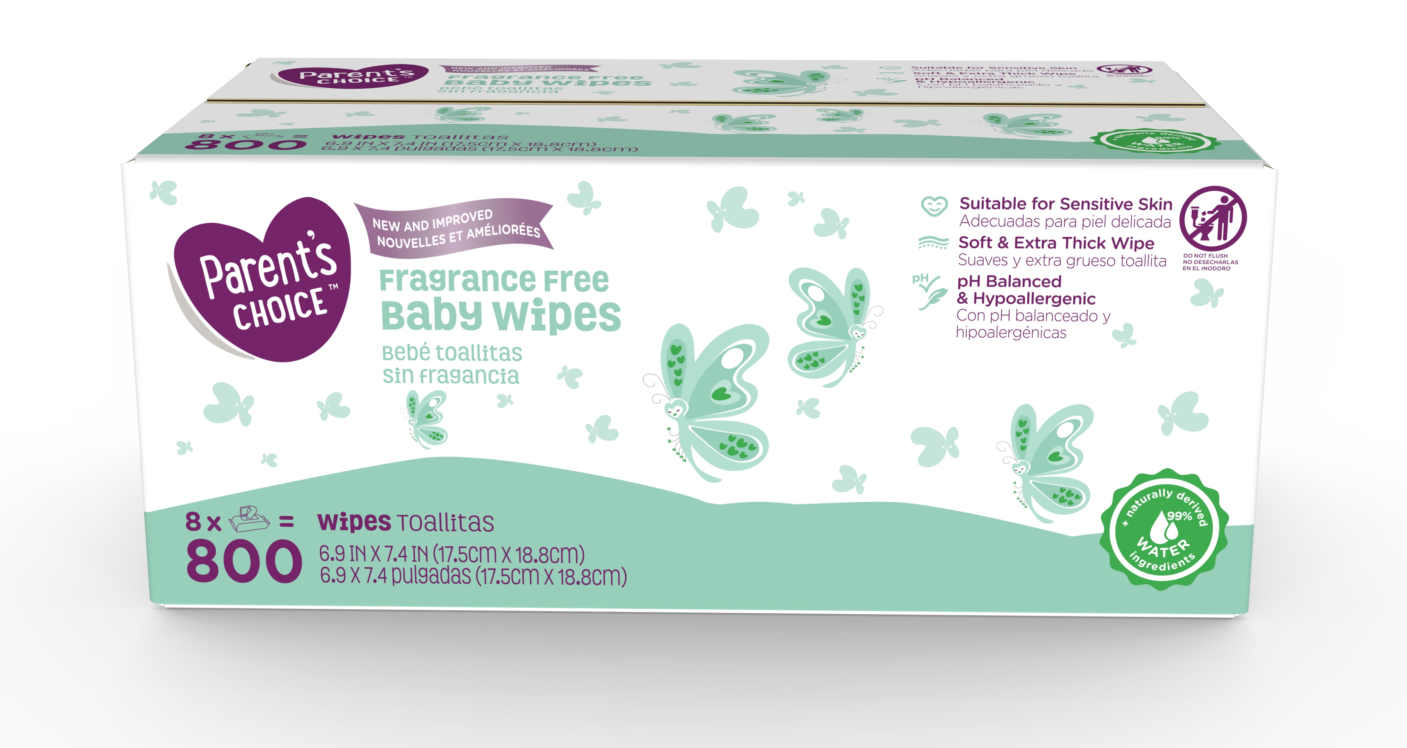 ph balanced baby wipes