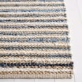 thumbnail image 4 of SAFAVIEH Cape Cod Jacinth Striped Area Rug, Natural/Blue, 8' x 10', 4 of 11