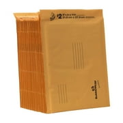 Duck Self-Seal Kraft Bubble Mailer #2, 8.5" x 11", Solid Print, 25 Pack