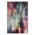 thumbnail image 2 of Unique Loom Chromatic Collection Area Rug - Sunset (4' 1" x 6' 1" Rectangle Multi/Black), 2 of 6