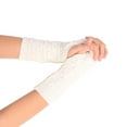 thumbnail image 1 of AWZXDE Womens Gloves Knitted Wool Open Finger Half Finger Short Warm Thermal, 1 of 4