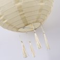 thumbnail image 3 of Linternas chinas Nylon IP65 Linterna de papel redonda impermeable 300LM para fiesta (B), 3 of 5