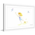 thumbnail image 2 of Marmont Hill "Girl with Birds" by Maya Gur Framed Painting Print, 2 of 4