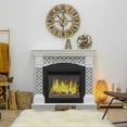 thumbnail image 5 of Mi Alma Removable Vinyl Abstract Light Gray Backsplash Tile Stickers, 24pcs, 5 of 10