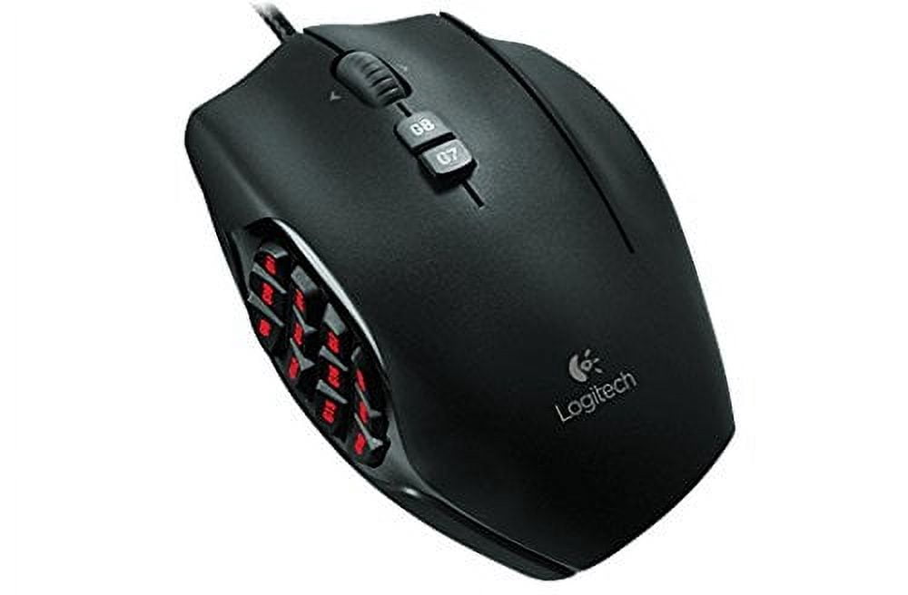 Logitech G600 MMO Gaming Mouse with 20 Programmable Buttons, Dual