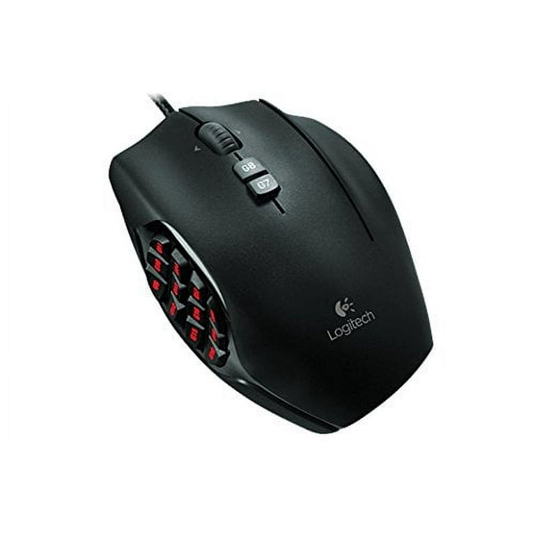 Logitech G600 MMO Gaming Mouse with 20 Programmable Buttons, Dual