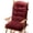 Red, variant on Millsilo High Back Rocking Chair Cushions 44" x 19" x 4", Indoor Rocker Cushion Set for Wooden Rocking Chairs, Thick Tufted Seat & Back Pad with Non-Slip Bottom & Ties, Khaki