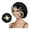 Black, variant on Satin Sleep Bonnet Elasticity Wide Band Silky Hair Protection for Curly and Natural Hair - Pink