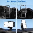 thumbnail image 3 of Car Phone Holder, Phone Mount for Car, Thick Case & Heavy Phone Friendly, Phone Holders for Your Car, Bendable Memory Titanium Alloy, 3 of 4