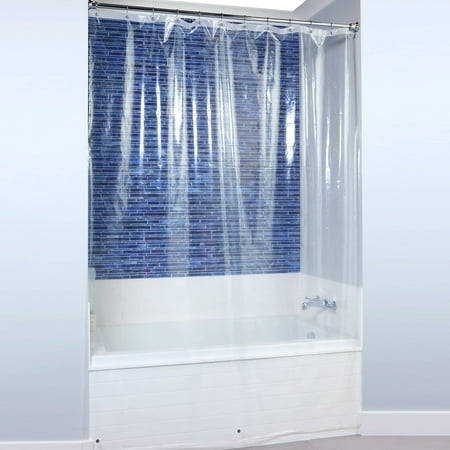 - SlipX Solutions 72 in. x 96 in. Floor To Ceiling PEVA Shower Liner