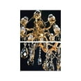 thumbnail image 3 of AFD Brushed Gold Chandelier, 3 of 5