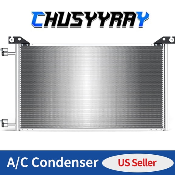NOBRAND A/C Condenser 2007 Chevrolet Silverado 1500 HD Classic Direct-Fit Replacement 1-Pack 29.99" x 17.1" x 0.63"