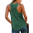 thumbnail image 4 of UVN Summer Tank Tops for Women V Neck Sleeveless T Shirts Loose Casual Basic Top, 4 of 7