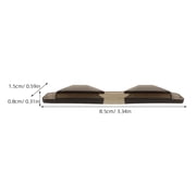 HEATSHAKING Car Door Edge Guards Silicone Protector Design 4pcs for Vehicle Door