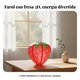 thumbnail image 2 of Abbraccia Farol de papel tridimensional de fresa, manualidad infantil plegable, decoración festiva, otoño., 2 of 6