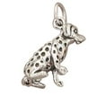 thumbnail image 1 of Sterling Silver 16" 1mm Box Chain 3D Dalmatian Dog Breed Pendant Necklace, 1 of 2