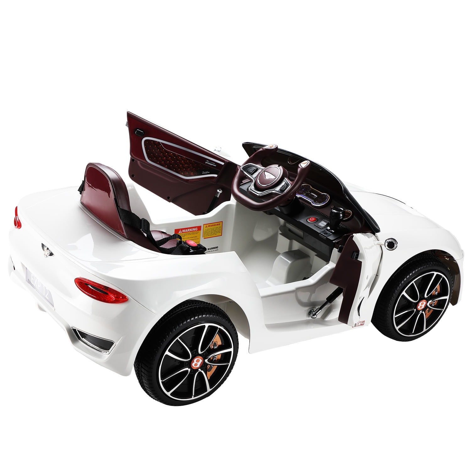 Kepooman Electric Remote Control Truck, Kids Toddler Ride On Cars 6V Battery Motorized Vehicles with 3 Remote Control, Music, seat Belts, LED Lights, White Kepooman Electric Remote Control Truck, Kids Toddler Ride On Cars 6V Battery Motorized Vehicles with 3 Remote Control, Music, seat Belts, LED Lights, White