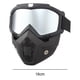 thumbnail image 2 of Gafas protectoras faciales, gafas protectoras contra el viento para casco de motocross, equipo para actividades al aire libre, 2 of 5