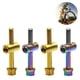 thumbnail image 2 of Arandelas para pernos y tuercas antioxidantes para tija de sillín, pernos para bicicleta, tubo de sillín de bicicleta, tornillos de aleación de titanio para tija de sillín, 2 of 8
