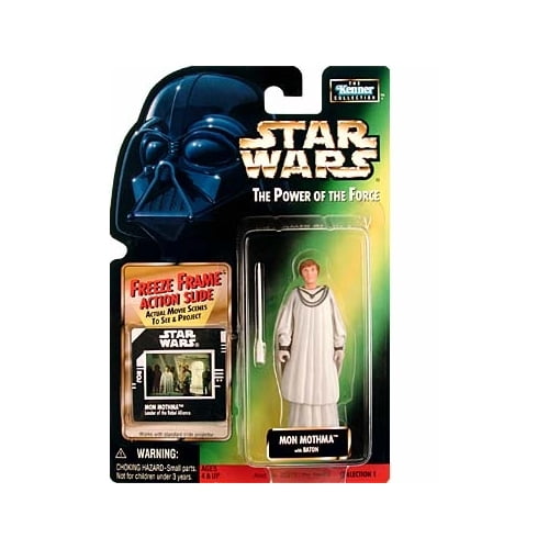 Star Wars: Power of the Force Freeze Frame Mon Mothma Action Figure - Walmart.com - Walmart.com
