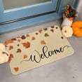 thumbnail image 3 of Fall Door Mat Outdoor Welcome Mats for Front Porch, Farmhouse Thanksgiving Fall Doormat for Outside Entrance, Fall Decor Maple Leaves Floor Mat Non Slip Indoor 17X30 Inch, 3 of 5