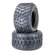 Set of 2 Sport ATV Tires 22x11-10 22x11x10 4PR Knobby