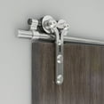 thumbnail image 4 of CCJH 4-16FT Sliding Barn Door Hardware Track Kit Smoothly&Quietly Y Style, 4 of 9