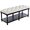 Beige, variant on chairus Shoe Rack Bench Storage Vintage Bedroom Padded Bench Seat End of Bed, Fabric Tufted Farmhouse French Entryway Bench with Wood Legs for Hallway Foyer, Gray
