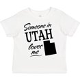 thumbnail image 3 of Inktastic Someone in Utah Loves Me Boys or Girls Toddler T-Shirt, 3 of 5