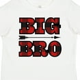 thumbnail image 4 of Inktastic Big Bro Buffalo Plaid Brother Boys Toddler T-Shirt, 4 of 5