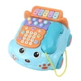 thumbnail image 2 of Teléfono Educativo Para Bebés Juguete Música Interactiva Inglés Chino Chino Bilingüe Niños De Juguete Finge Teléfono Para Niños Material ABS, 2 of 7
