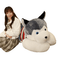 thumbnail image 5 of The Best Companion Toy for Children Is The Giant Husky Plush Toy. The Super Soft Sleep Pillow Is A Growth Gift for Children, 5 of 5