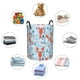 thumbnail image 4 of Fotbe Lobsters Cesto de Ropa con Asas, Cesto Impermeable de Gran Capacidad, Bolsa de Lavado para Dormitorio, Cesto de Ropa con Ruedas y Asas-Medium, 4 of 6