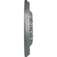 thumbnail image 4 of Ekena Millwork 18"OD x 3 1/2"ID x 2 1/2"P Granada Ceiling Medallion (Fits Canopies up to 6 5/8"), Hand-Painted Platinum, 4 of 5